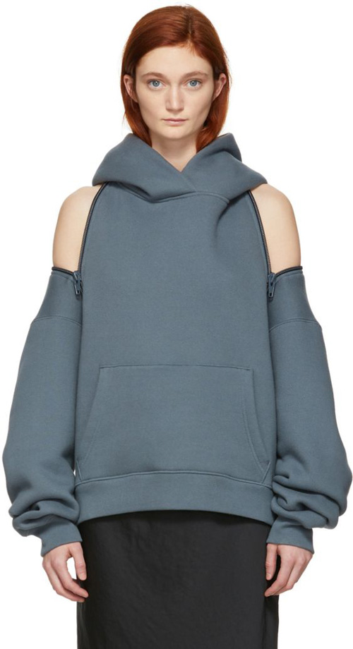 Áo hoodie zip thiết kế độc đáo cho giới trẻ