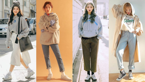 những chiếc áo sweater, hoodie là lựa chọn số một của thời trang cho người mũm mĩm